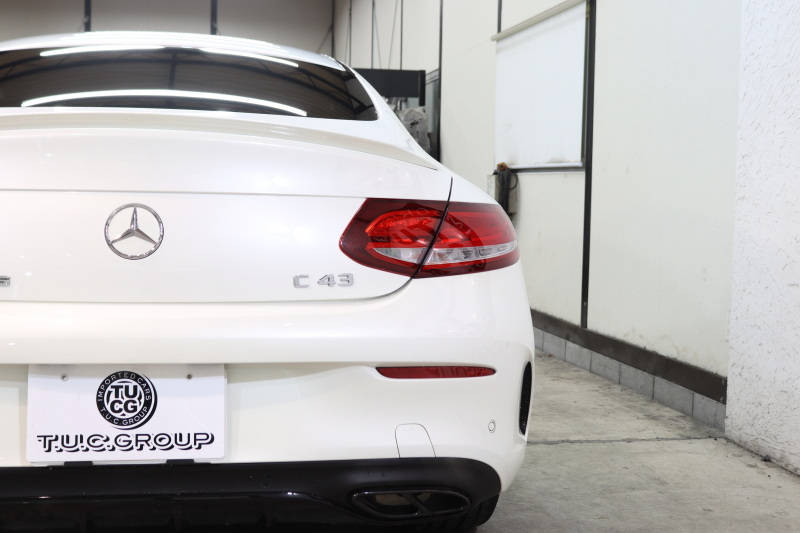 AMG Cクラス C43 4MATICｸｰﾍﾟ ﾚｰﾀﾞｰｾｰﾌﾃｨPKG　ｷｰﾚｽｺﾞｰ 黒本革 ﾍｯﾄﾞｱｯﾌﾟD HDDﾅﾋﾞTV BT音楽 ﾊﾞｯｸｶﾒﾗ PTS LEDﾗｲﾄ 自動ﾄﾗﾝｸ ﾊﾝｽﾞﾌﾘｰA AMG専用装備&ﾁｭｰﾆﾝｸﾞﾀﾞｲﾅﾐｯｸｾﾚｸﾄ 9AT　2年保証