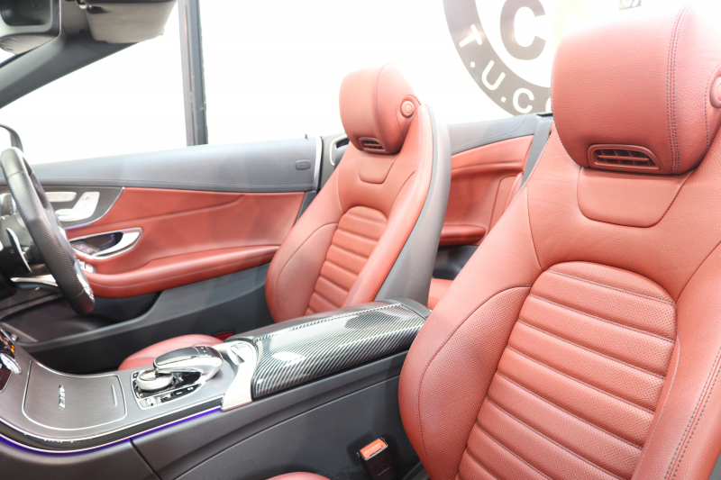 AMG Cクラス C43 4MATIC ｶﾌﾞﾘｵﾚ ﾚｰﾀﾞｰｾｰﾌﾃｨPKG　後期 赤本革 ｴｱｽｶｰﾌ ﾍｯﾄﾞｱｯﾌﾟD HDDﾅﾋﾞTV ｽﾏﾎ連携 ﾌﾞﾙﾒｽﾀｰ ﾊﾞｯｸｶﾒﾗ PTS LEDﾗｲﾄ AMG専用装備&ﾁｭｰﾆﾝｸﾞﾀﾞｲﾅﾐｯｸｾﾚｸﾄ 赤幌 9AT　2年保証