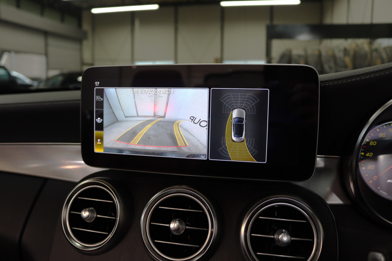 AMG Cクラス C43 4MATIC ｶﾌﾞﾘｵﾚ ﾚｰﾀﾞｰｾｰﾌﾃｨPKG　後期 赤本革 ｴｱｽｶｰﾌ ﾍｯﾄﾞｱｯﾌﾟD HDDﾅﾋﾞTV ｽﾏﾎ連携 ﾌﾞﾙﾒｽﾀｰ ﾊﾞｯｸｶﾒﾗ PTS LEDﾗｲﾄ AMG専用装備&ﾁｭｰﾆﾝｸﾞﾀﾞｲﾅﾐｯｸｾﾚｸﾄ 赤幌 9AT　2年保証