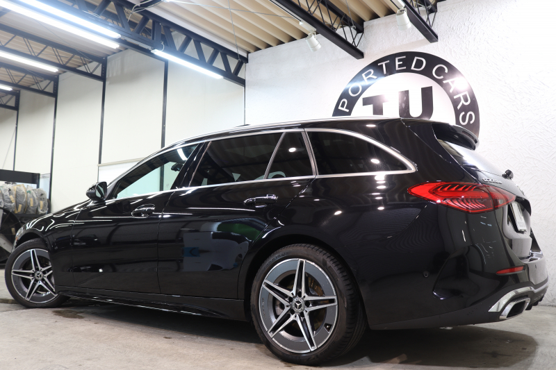 メルセデスベンツ Cクラス C220dｽﾃｰｼｮﾝﾜｺﾞﾝ AVG AMGﾗｲﾝ ﾚｻﾞｰｴｸｽｸﾙｰｼﾌﾞ&ﾍﾞｰｼｯｸ&ﾚｰﾀﾞｰｾｰﾌﾃｨPKG　ISG搭載 ｷｰﾚｽｺﾞｰ 黒本革 ﾊﾟﾉﾗﾏSR ﾍｯﾄﾞｱｯﾌﾟD MBUXﾅﾋﾞTV&ARﾅﾋﾞ ｽﾏﾎ連携 360ｶﾒﾗ PTS LEDﾗｲﾄ 自動Rｹﾞｰﾄ AMGｴｱﾛ&18AW ﾜｲﾔﾚｽ充電 9AT　2年保証 新車保証