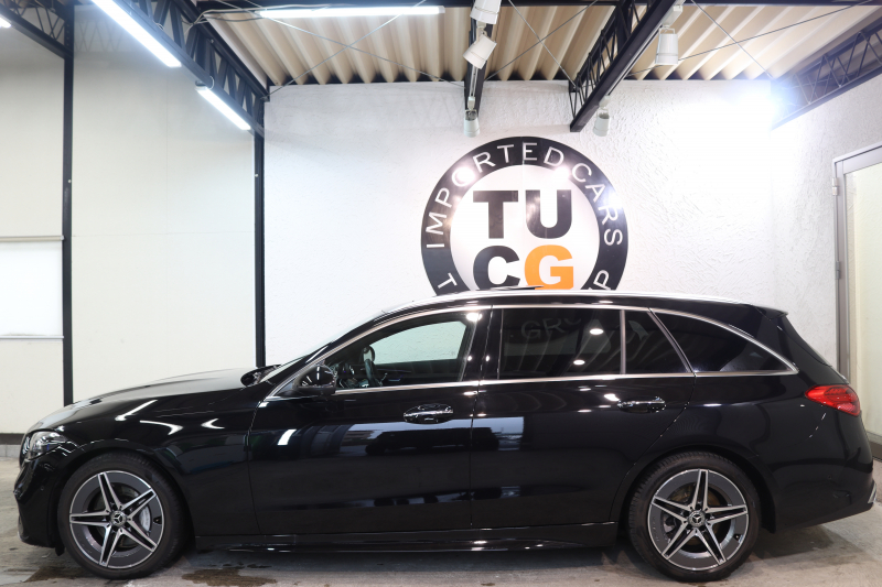 メルセデスベンツ Cクラス C220dｽﾃｰｼｮﾝﾜｺﾞﾝ AVG AMGﾗｲﾝ ﾚｻﾞｰｴｸｽｸﾙｰｼﾌﾞ&ﾍﾞｰｼｯｸ&ﾚｰﾀﾞｰｾｰﾌﾃｨPKG　ISG搭載 ｷｰﾚｽｺﾞｰ 黒本革 ﾊﾟﾉﾗﾏSR ﾍｯﾄﾞｱｯﾌﾟD MBUXﾅﾋﾞTV&ARﾅﾋﾞ ｽﾏﾎ連携 360ｶﾒﾗ PTS LEDﾗｲﾄ 自動Rｹﾞｰﾄ AMGｴｱﾛ&18AW ﾜｲﾔﾚｽ充電 9AT　2年保証 新車保証