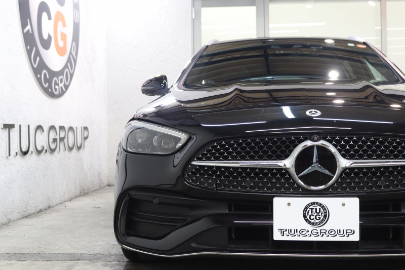 メルセデスベンツ Cクラス C220dｽﾃｰｼｮﾝﾜｺﾞﾝ AVG AMGﾗｲﾝ ﾚｻﾞｰｴｸｽｸﾙｰｼﾌﾞ&ﾍﾞｰｼｯｸ&ﾚｰﾀﾞｰｾｰﾌﾃｨPKG　ISG搭載 ｷｰﾚｽｺﾞｰ 黒本革 ﾊﾟﾉﾗﾏSR ﾍｯﾄﾞｱｯﾌﾟD MBUXﾅﾋﾞTV&ARﾅﾋﾞ ｽﾏﾎ連携 360ｶﾒﾗ PTS LEDﾗｲﾄ 自動Rｹﾞｰﾄ AMGｴｱﾛ&18AW ﾜｲﾔﾚｽ充電 9AT　2年保証 新車保証