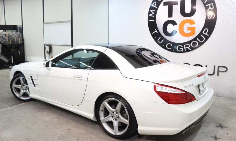 メルセデスベンツ SLクラス SL350 BL-EF AMGｽﾎﾟｰﾂ&ﾚｰﾀﾞｰｾｰﾌﾃｨPKG　ｷｰﾚｽｺﾞｰ 黒本革 ｴｱｽｶｰﾌ ﾏｼﾞｯｸｽｶｲR HDDﾅﾋﾞTV BT音楽 ﾊﾞｯｸｶﾒﾗ PTS ｷｾﾉﾝ 自動ﾄﾗﾝｸ ﾊﾝｽﾞﾌﾘｰA AMGｴｱﾛ&19AW ABCｻｽ 7AT　2年保証