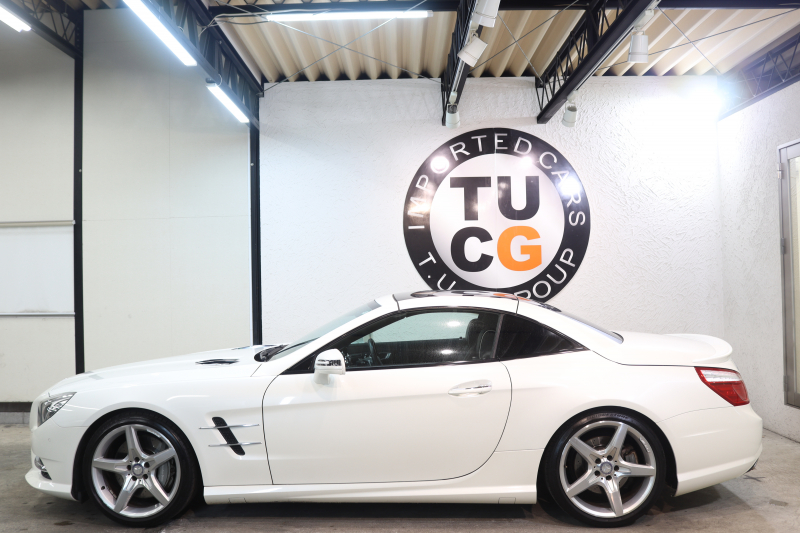 メルセデスベンツ SLクラス SL350 BL-EF AMGｽﾎﾟｰﾂ&ﾚｰﾀﾞｰｾｰﾌﾃｨPKG　ｷｰﾚｽｺﾞｰ 黒本革 ｴｱｽｶｰﾌ ﾏｼﾞｯｸｽｶｲR HDDﾅﾋﾞTV BT音楽 ﾊﾞｯｸｶﾒﾗ PTS ｷｾﾉﾝ 自動ﾄﾗﾝｸ ﾊﾝｽﾞﾌﾘｰA AMGｴｱﾛ&19AW ABCｻｽ 7AT　2年保証