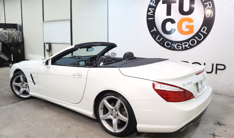 メルセデスベンツ SLクラス SL350 BL-EF AMGｽﾎﾟｰﾂ&ﾚｰﾀﾞｰｾｰﾌﾃｨPKG　ｷｰﾚｽｺﾞｰ 黒本革 ｴｱｽｶｰﾌ ﾏｼﾞｯｸｽｶｲR HDDﾅﾋﾞTV BT音楽 ﾊﾞｯｸｶﾒﾗ PTS ｷｾﾉﾝ 自動ﾄﾗﾝｸ ﾊﾝｽﾞﾌﾘｰA AMGｴｱﾛ&19AW ABCｻｽ 7AT　2年保証
