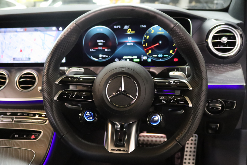 AMG Eクラス E53 4MATIC+ ｴｸｽｸﾙｰｼﾌﾞ&ﾚｰﾀﾞｰｾｰﾌﾃｨPKG　ISG搭載 後期 1ｵｰﾅｰ ｷｰﾚｽｺﾞｰ 黒本革 ﾍﾞﾝﾁﾚｰﾀｰ ﾊﾟﾉﾗﾏSR ﾍｯﾄﾞｱｯﾌﾟD MBUXﾅﾋﾞTV&ARﾅﾋﾞTV ｽﾏﾎ連携 ﾌﾞﾙﾒｽﾀｰ 360ｶﾒﾗ PTS LEDﾗｲﾄ ﾊﾝｽﾞﾌﾘｰA AMG専用装備&ﾁｭｰﾆﾝｸﾞ ﾜｲﾔﾚｽ充電 9AT　2年保証
