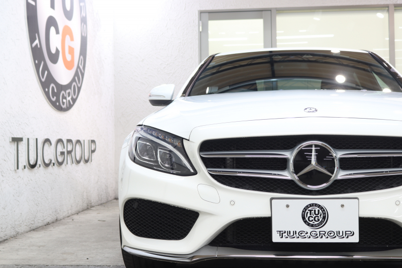 メルセデスベンツ Cクラス C200 AVG AMGﾗｲﾝ ﾚｻﾞｰｴｸｽｸﾙｰｼﾌﾞ&ﾚｰﾀﾞｰｾｰﾌﾃｨPKG　ｷｰﾚｽｺﾞｰ 黒本革 HDDﾅﾋﾞTV BT音楽 ﾊﾞｯｸｶﾒﾗ PTS LEDﾗｲﾄ 自動ﾄﾗﾝｸ ﾊﾝｽﾞﾌﾘｰA AMGｴｱﾛ&18AW ｴｱｻｽ　2年保証