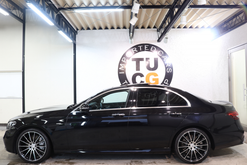 AMG Eクラス E53 4MATIC+ ｴｸｽｸﾙｰｼﾌﾞ&ﾚｰﾀﾞｰｾｰﾌﾃｨPKG　ISG搭載 後期 ｷｰﾚｽｺﾞｰ 黒本革 ﾍﾞﾝﾁﾚｰﾀｰ ﾊﾟﾉﾗﾏSR MBUXﾅﾋﾞTV ｽﾏﾎ連携 ﾌﾞﾙﾒｽﾀｰ 360ｶﾒﾗ PTS LEDﾗｲﾄ 自動ﾄﾗﾝｸ AMG専用装備&ﾁｭｰﾆﾝｸﾞ ﾜｲﾔﾚｽ充電 ｸﾛｰｼﾞﾝｸﾞS 9AT　2年保証