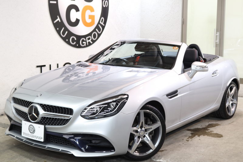 メルセデスベンツ SLCクラス SLC180ｽﾎﾟｰﾂ ﾚｰﾀﾞｰｾｰﾌﾃｨPKG　ｷｰﾚｽｺﾞｰ 黒本革 ｼｰﾄﾋｰﾀｰ ｶﾞﾗｽﾙｰﾌ HDDﾅﾋﾞTV&ｷｬﾝｾﾗｰ ｽﾏﾎ連携 BT音楽 ﾊﾞｯｸｶﾒﾗ LEDﾗｲﾄ AMGｴｱﾛ&18AW ｴｱｶﾞｲﾄﾞ 9AT　2年保証