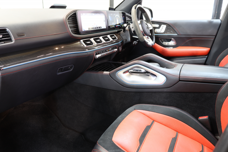 AMG GLE GLE53 4MATIC+AMGｲﾝﾃﾘｱｶｰﾎﾞﾝ&ﾚｰﾀﾞｰｾｰﾌﾃｨPKG　ISG搭載 1ｵｰﾅｰ MEｺﾈｸﾄ ｷｰﾚｽｺﾞｰ 黒/赤本革 ﾍﾞﾝﾁﾚｰﾀｰ ﾊﾟﾉﾗﾏSR HUD MBUXﾅﾋﾞTV BT音楽 ﾌﾞﾙﾒｽﾀｰ 360ｶﾒﾗ PTS LEDﾗｲﾄ 自動Rｹﾞｰﾄ ﾊﾝｽﾞﾌﾘｰA AMGｴｱﾛ&21AW ﾜｲﾔﾚｽ充電 9AT　2年保証