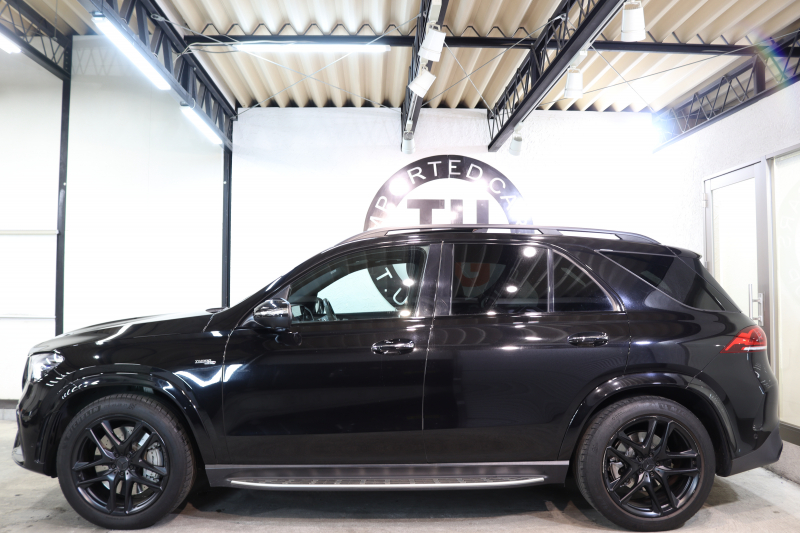 AMG GLE GLE53 4MATIC+AMGｲﾝﾃﾘｱｶｰﾎﾞﾝ&ﾚｰﾀﾞｰｾｰﾌﾃｨPKG　ISG搭載 1ｵｰﾅｰ MEｺﾈｸﾄ ｷｰﾚｽｺﾞｰ 黒/赤本革 ﾍﾞﾝﾁﾚｰﾀｰ ﾊﾟﾉﾗﾏSR HUD MBUXﾅﾋﾞTV BT音楽 ﾌﾞﾙﾒｽﾀｰ 360ｶﾒﾗ PTS LEDﾗｲﾄ 自動Rｹﾞｰﾄ ﾊﾝｽﾞﾌﾘｰA AMGｴｱﾛ&21AW ﾜｲﾔﾚｽ充電 9AT　2年保証