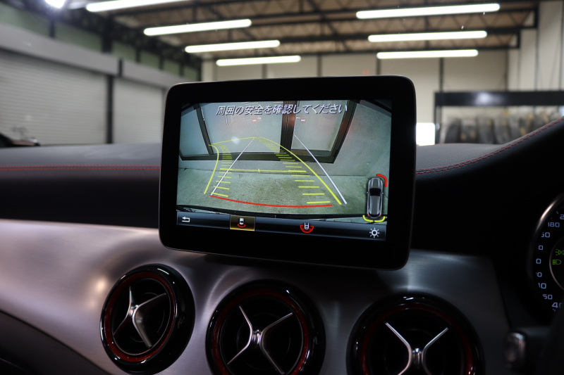 AMG GLA GLA45 4MATIC ﾚｰﾀﾞｰｾｰﾌﾃｨPKG　中期 ｷｰﾚｽｺﾞｰ 黒本革 ﾊﾟﾉﾗﾏSR HDDﾅﾋﾞTV ｽﾏﾎ連携 ﾊﾞｯｸｶﾒﾗ PTS ｷｾﾉﾝ 自動Rｹﾞｰﾄ AMG専用装備&ﾁｭｰﾆﾝｸﾞ 7AT　2年保証