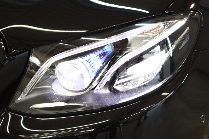 メルセデスベンツ Eクラス E200ｸｰﾍﾟ ｽﾎﾟｰﾂ ﾚｻﾞｰ&ﾚｰﾀﾞｰｾｰﾌﾃｨPKG　ｷｰﾚｽｺﾞｰ 黒本革 ﾊﾟﾉﾗﾏSR ﾍｯﾄﾞｱｯﾌﾟD HDDﾅﾋﾞTV ｽﾏﾎ連携 ﾌﾞﾙﾒｽﾀｰ 360ｶﾒﾗ PTS LEDﾗｲﾄ AMGｴｱﾛ&19AW ﾀﾞｲﾅﾐｯｸS 9AT　2年保証