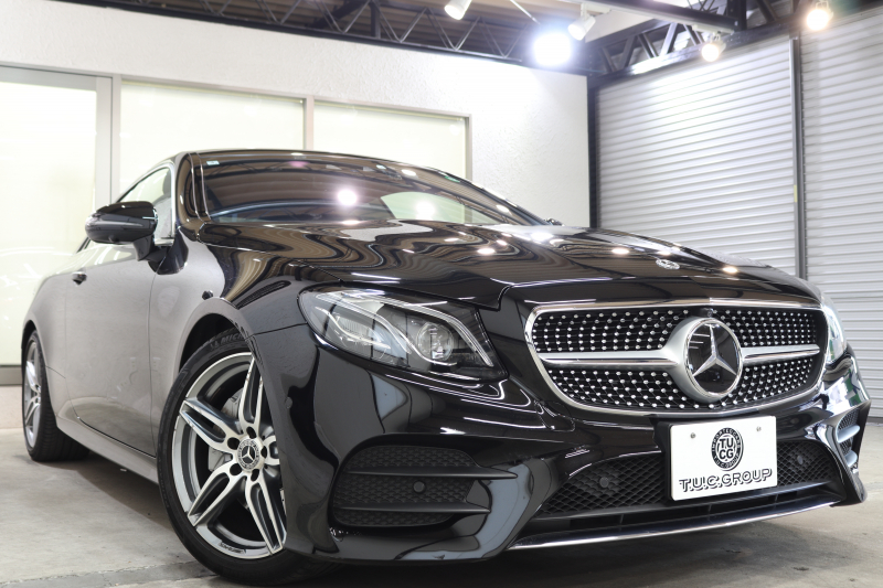 メルセデスベンツ Eクラス E200ｸｰﾍﾟ ｽﾎﾟｰﾂ ﾚｻﾞｰ&ﾚｰﾀﾞｰｾｰﾌﾃｨPKG　ｷｰﾚｽｺﾞｰ 黒本革 ﾊﾟﾉﾗﾏSR ﾍｯﾄﾞｱｯﾌﾟD HDDﾅﾋﾞTV ｽﾏﾎ連携 ﾌﾞﾙﾒｽﾀｰ 360ｶﾒﾗ PTS LEDﾗｲﾄ AMGｴｱﾛ&19AW ﾀﾞｲﾅﾐｯｸS 9AT　2年保証