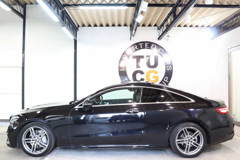 メルセデスベンツ Eクラス E200ｸｰﾍﾟ ｽﾎﾟｰﾂ ﾚｻﾞｰ&ﾚｰﾀﾞｰｾｰﾌﾃｨPKG　ｷｰﾚｽｺﾞｰ 黒本革 ﾊﾟﾉﾗﾏSR ﾍｯﾄﾞｱｯﾌﾟD HDDﾅﾋﾞTV ｽﾏﾎ連携 ﾌﾞﾙﾒｽﾀｰ 360ｶﾒﾗ PTS LEDﾗｲﾄ AMGｴｱﾛ&19AW ﾀﾞｲﾅﾐｯｸS 9AT　2年保証