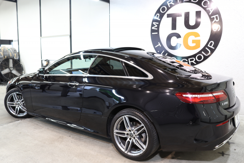 メルセデスベンツ Eクラス E200ｸｰﾍﾟ ｽﾎﾟｰﾂ ﾚｻﾞｰ&ﾚｰﾀﾞｰｾｰﾌﾃｨPKG　ｷｰﾚｽｺﾞｰ 黒本革 ﾊﾟﾉﾗﾏSR ﾍｯﾄﾞｱｯﾌﾟD HDDﾅﾋﾞTV ｽﾏﾎ連携 ﾌﾞﾙﾒｽﾀｰ 360ｶﾒﾗ PTS LEDﾗｲﾄ AMGｴｱﾛ&19AW ﾀﾞｲﾅﾐｯｸS 9AT　2年保証