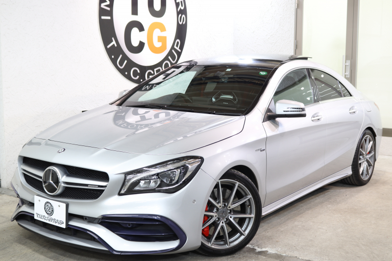 AMG CLAクラス CLA45 4MATIC AMGｱﾄﾞﾊﾞﾝｽﾄﾞ&ﾚｰﾀﾞｰｾｰﾌﾃｨPKG　後期 ｷｰﾚｽｺﾞｰ 黒本革 ﾊﾟﾉﾗﾏSR HDDﾅﾋﾞTV&ｷｬﾝｾﾗｰ ｽﾏﾎ連携 harman/kardon ﾊﾞｯｸｶﾒﾗ PTS LEDﾗｲﾄ AMG専用装備&ﾁｭｰﾆﾝｸﾞﾀﾞｲﾅﾐｯｸｾﾚｸﾄ　2年保証