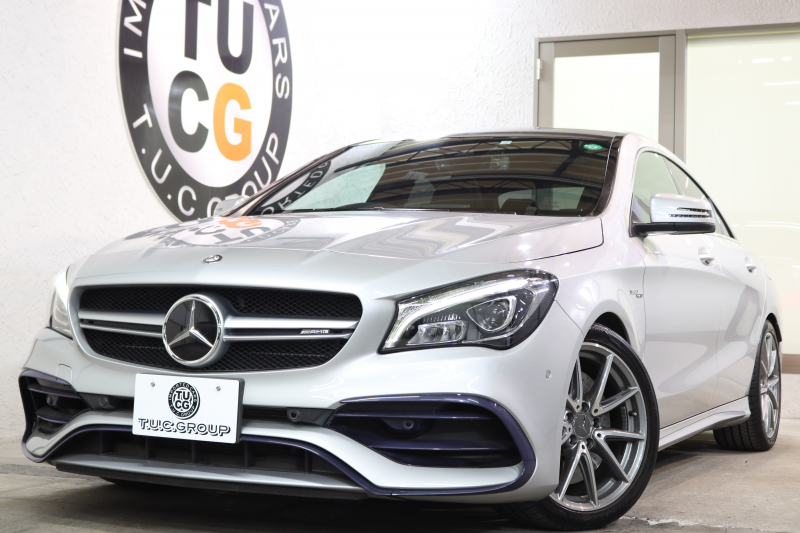 AMG CLAクラス CLA45 4MATIC AMGｱﾄﾞﾊﾞﾝｽﾄﾞ&ﾚｰﾀﾞｰｾｰﾌﾃｨPKG　後期 ｷｰﾚｽｺﾞｰ 黒本革 ﾊﾟﾉﾗﾏSR HDDﾅﾋﾞTV&ｷｬﾝｾﾗｰ ｽﾏﾎ連携 harman/kardon ﾊﾞｯｸｶﾒﾗ PTS LEDﾗｲﾄ AMG専用装備&ﾁｭｰﾆﾝｸﾞﾀﾞｲﾅﾐｯｸｾﾚｸﾄ　2年保証