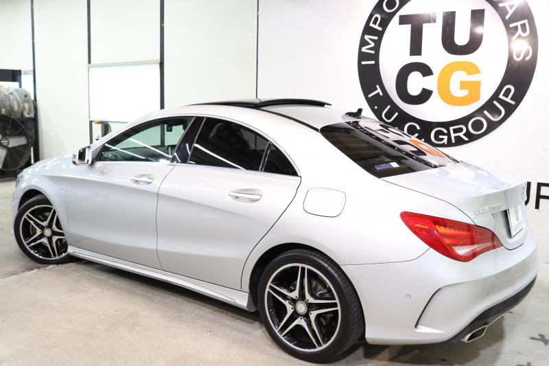 メルセデスベンツ CLAクラス CLA250 4MATIC  AMG&ﾚｰﾀﾞｰｾｰﾌﾃｨPKG　中期 ｷｰﾚｽｺﾞｰ ﾚｻﾞｰDINAMICAｼｰﾄ ﾊﾟﾉﾗﾏSR HDDﾅﾋﾞTV BT音楽 ﾊﾞｯｸｶﾒﾗ PTS ｷｾﾉﾝ AMGｴｱﾛ&18AW ﾀﾞｲﾅﾐｯｸｾﾚｸﾄ　2年保証