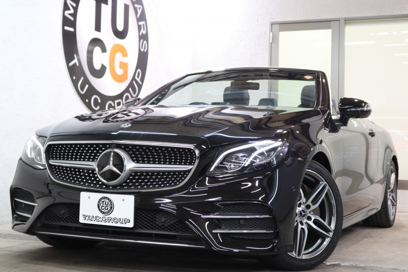 メルセデスベンツ Eクラス E200ｶﾌﾞﾘｵﾚ ｽﾎﾟｰﾂ ﾚｻﾞｰ&ﾚｰﾀﾞｰｾｰﾌﾃｨPKG　ｷｰﾚｽｺﾞｰ 赤/黒本革 ｴｱｽｶｰﾌ ﾍｯﾄﾞｱｯﾌﾟD HDDﾅﾋﾞTV ｽﾏﾎ連携 ﾌﾞﾙﾒｽﾀｰ 360ｶﾒﾗ PTS LEDﾗｲﾄ AMGｴｱﾛ&19AW ﾀﾞｲﾅﾐｯｸｾﾚｸﾄ 黒幌 9AT　2年保証