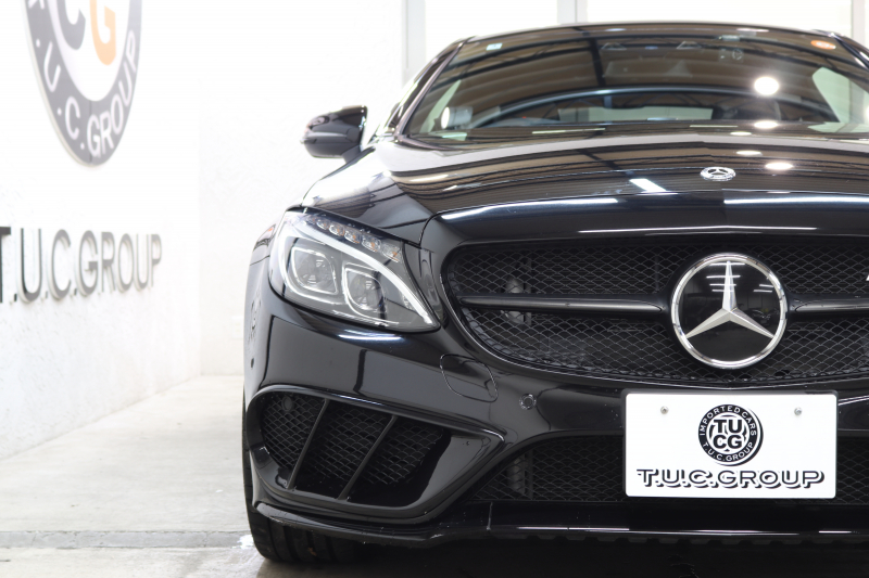 AMG Cクラス C43 4MATIC ｸｰﾍﾟ ﾚｰﾀﾞｰｾｰﾌﾃｨPKG　MEｺﾈｸﾄ ｷｰﾚｽｺﾞｰ 黒本革 ﾊﾟﾉﾗﾏSR ﾍｯﾄﾞｱｯﾌﾟD HDDﾅﾋﾞTV&ｷｬﾝｾﾗｰ BT音楽 ﾌﾞﾙﾒｽﾀｰ ﾊﾞｯｸｶﾒﾗ PTS LEDﾗｲﾄ ﾊﾝｽﾞﾌﾘｰA AMG専用装備&ﾁｭｰﾆﾝｸﾞﾀﾞｲﾅﾐｯｸｾﾚｸﾄ 9AT　2年保証