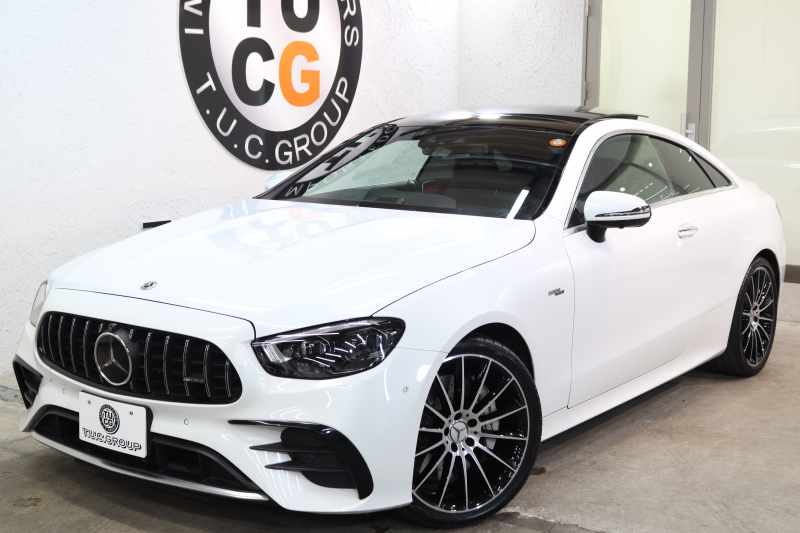 AMG Eクラス E53 4MATIC+ ｸｰﾍﾟ ｴｸｽｸﾙｰｼﾌﾞ&ﾚｰﾀﾞｰｾｰﾌﾃｨPKG　ISG搭載 後期 ｷｰﾚｽｺﾞｰ 黒本革 ﾍﾞﾝﾁﾚｰﾀｰ ﾊﾟﾉﾗﾏSR ﾍｯﾄﾞｱｯﾌﾟD MBUXﾅﾋﾞTV ｽﾏﾎ連携 ﾌﾞﾙﾒｽﾀｰ 360ｶﾒﾗ PTS LEDﾗｲﾄ ﾊﾝｽﾞﾌﾘｰA AMG専用装備&ﾁｭｰﾆﾝｸﾞ ﾜｲﾔﾚｽ充電 9AT　2年保証