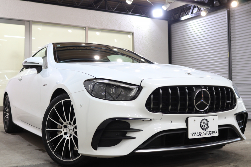 AMG Eクラス E53 4MATIC+ ｸｰﾍﾟ ｴｸｽｸﾙｰｼﾌﾞ&ﾚｰﾀﾞｰｾｰﾌﾃｨPKG　ISG搭載 後期 ｷｰﾚｽｺﾞｰ 黒本革 ﾍﾞﾝﾁﾚｰﾀｰ ﾊﾟﾉﾗﾏSR ﾍｯﾄﾞｱｯﾌﾟD MBUXﾅﾋﾞTV ｽﾏﾎ連携 ﾌﾞﾙﾒｽﾀｰ 360ｶﾒﾗ PTS LEDﾗｲﾄ ﾊﾝｽﾞﾌﾘｰA AMG専用装備&ﾁｭｰﾆﾝｸﾞ ﾜｲﾔﾚｽ充電 9AT　2年保証
