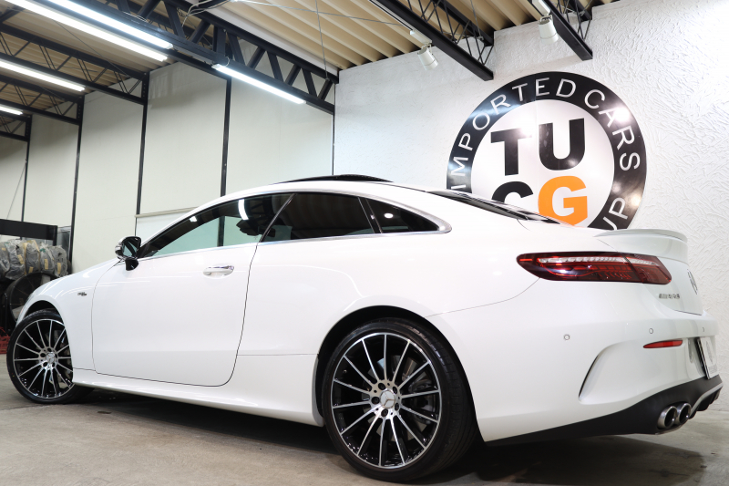 AMG Eクラス E53 4MATIC+ ｸｰﾍﾟ ｴｸｽｸﾙｰｼﾌﾞ&ﾚｰﾀﾞｰｾｰﾌﾃｨPKG　ISG搭載 後期 ｷｰﾚｽｺﾞｰ 黒本革 ﾍﾞﾝﾁﾚｰﾀｰ ﾊﾟﾉﾗﾏSR ﾍｯﾄﾞｱｯﾌﾟD MBUXﾅﾋﾞTV ｽﾏﾎ連携 ﾌﾞﾙﾒｽﾀｰ 360ｶﾒﾗ PTS LEDﾗｲﾄ ﾊﾝｽﾞﾌﾘｰA AMG専用装備&ﾁｭｰﾆﾝｸﾞ ﾜｲﾔﾚｽ充電 9AT　2年保証