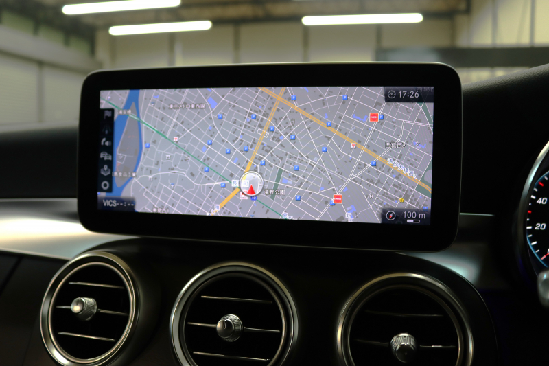 メルセデスベンツ Cクラス C220dｽﾃｰｼｮﾝﾜｺﾞﾝ AVG AMGﾗｲﾝ ﾚｻﾞｰｴｸｽｸﾙｰｼﾌﾞ&ﾚｰﾀﾞｰｾｰﾌﾃｨPKG　後期 MEｺﾈｸﾄ ｷｰﾚｽｺﾞｰ 黒本革 HDDﾅﾋﾞTV HUD ﾌﾞﾙﾒｽﾀｰ ｽﾏﾎ連携 ﾊﾞｯｸｶﾒﾗ PTS LEDﾗｲﾄ AMGｴｱﾛ&18AW ﾊﾝｽﾞﾌﾘｰA ﾀﾞｲﾅﾐｯｸS ｴｱｻｽ 9AT　2年保証