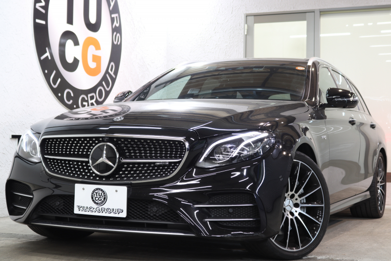 AMG Eクラス E43 4MATIC ｽﾃｰｼｮﾝﾜｺﾞﾝ ﾚｰﾀﾞｰｾｰﾌﾃｨPKG　ｷｰﾚｽｺﾞｰ 黒本革 ｼｰﾄﾋｰﾀｰ ﾊﾟﾉﾗﾏSR ﾍｯﾄﾞｱｯﾌﾟD HDDﾅﾋﾞTV ｽﾏﾎ連携 ﾌﾞﾙﾒｽﾀｰ 360ｶﾒﾗ PTS LEDﾗｲﾄ 自動Rｹﾞｰﾄ ﾊﾝｽﾞﾌﾘｰA AMG専用装備&ﾁｭｰﾆﾝｸﾞ 9AT　2年保証
