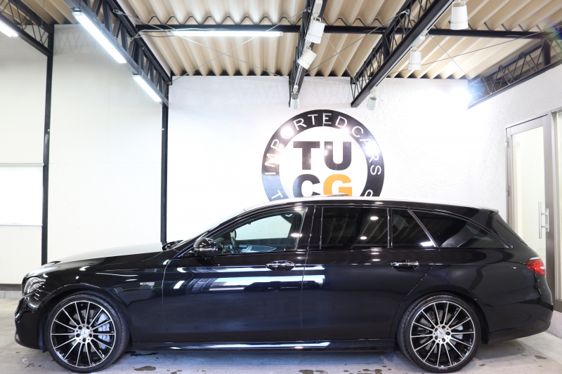 AMG Eクラス E43 4MATIC ｽﾃｰｼｮﾝﾜｺﾞﾝ ﾚｰﾀﾞｰｾｰﾌﾃｨPKG　ｷｰﾚｽｺﾞｰ 黒本革 ｼｰﾄﾋｰﾀｰ ﾊﾟﾉﾗﾏSR ﾍｯﾄﾞｱｯﾌﾟD HDDﾅﾋﾞTV ｽﾏﾎ連携 ﾌﾞﾙﾒｽﾀｰ 360ｶﾒﾗ PTS LEDﾗｲﾄ 自動Rｹﾞｰﾄ ﾊﾝｽﾞﾌﾘｰA AMG専用装備&ﾁｭｰﾆﾝｸﾞ 9AT　2年保証