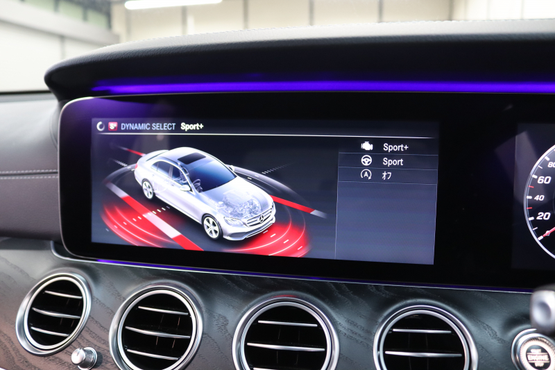 メルセデスベンツ Eクラス E220d AVG ｽﾎﾟｰﾂ ﾚｻﾞｰ&ﾚｰﾀﾞｰｾｰﾌﾃｨPKG　ｷｰﾚｽｺﾞｰ 黒本革 全席ｼｰﾄﾋｰﾀｰ HDDﾅﾋﾞTV ｽﾏﾎ連携 ﾌﾞﾙﾒｽﾀｰ 360ｶﾒﾗ PTS ｴｱﾊﾞﾗﾝｽPKG LEDﾗｲﾄ 自動ﾄﾗﾝｸ AMGｴｱﾛ&19AW ﾀﾞｲﾅﾐｯｸｾﾚｸﾄ 9AT　2年保証