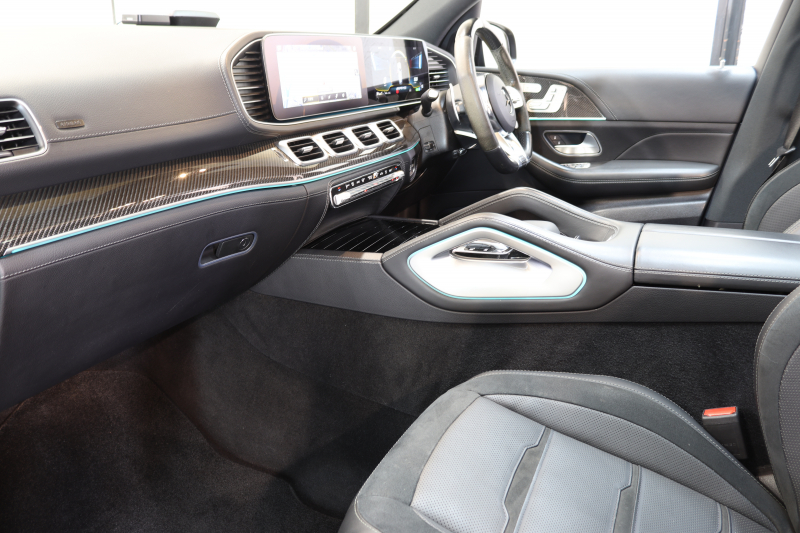 AMG GLE GLE53 4MATIC+ AMGｲﾝﾃﾘｱｶｰﾎﾞﾝ&ﾚｰﾀﾞｰｾｰﾌﾃｨPKG　ISG搭載 1ｵｰﾅｰ MEｺﾈｸﾄ ｷｰﾚｽｺﾞｰ 黒本革 ﾍﾞﾝﾁﾚｰﾀｰ ﾊﾟﾉﾗﾏSR HUD MBUXﾅﾋﾞTV ｽﾏﾎ連携 BT音楽 ﾌﾞﾙﾒｽﾀｰ 360ｶﾒﾗ PTS LEDﾗｲﾄ 自動Rｹﾞｰﾄ ﾊﾝｽﾞﾌﾘｰA AMGｴｱﾛ&21AW ﾜｲﾔﾚｽ充電 9AT　2年保証