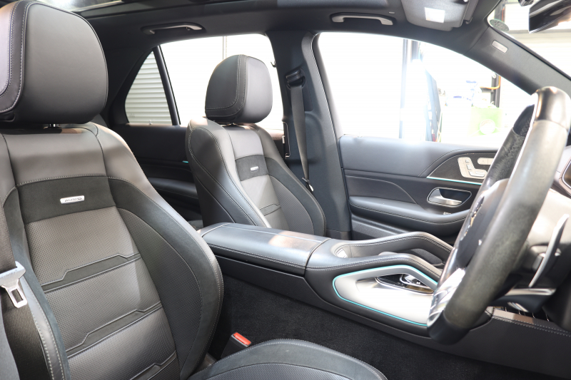 AMG GLE GLE53 4MATIC+ AMGｲﾝﾃﾘｱｶｰﾎﾞﾝ&ﾚｰﾀﾞｰｾｰﾌﾃｨPKG　ISG搭載 1ｵｰﾅｰ MEｺﾈｸﾄ ｷｰﾚｽｺﾞｰ 黒本革 ﾍﾞﾝﾁﾚｰﾀｰ ﾊﾟﾉﾗﾏSR HUD MBUXﾅﾋﾞTV ｽﾏﾎ連携 BT音楽 ﾌﾞﾙﾒｽﾀｰ 360ｶﾒﾗ PTS LEDﾗｲﾄ 自動Rｹﾞｰﾄ ﾊﾝｽﾞﾌﾘｰA AMGｴｱﾛ&21AW ﾜｲﾔﾚｽ充電 9AT　2年保証