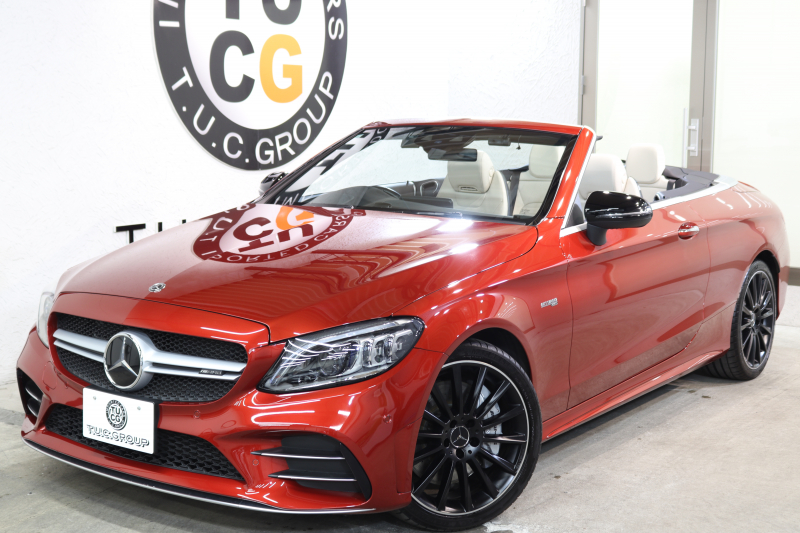 AMG Cクラス C43 4MATIC ｶﾌﾞﾘｵﾚ ﾚｰﾀﾞｰｾｰﾌﾃｨPKG　後期 ｷｰﾚｽｺﾞｰ 白本革 ｴｱｽｶｰﾌ ﾍｯﾄﾞｱｯﾌﾟD HDDﾅﾋﾞTV ｽﾏﾎ連携 ﾌﾞﾙﾒｽﾀｰ ﾊﾞｯｸｶﾒﾗ PTS LEDﾗｲﾄ AMG専用装備&ﾁｭｰﾆﾝｸﾞﾀﾞｲﾅﾐｯｸｾﾚｸﾄ 青幌 9AT　2年保証