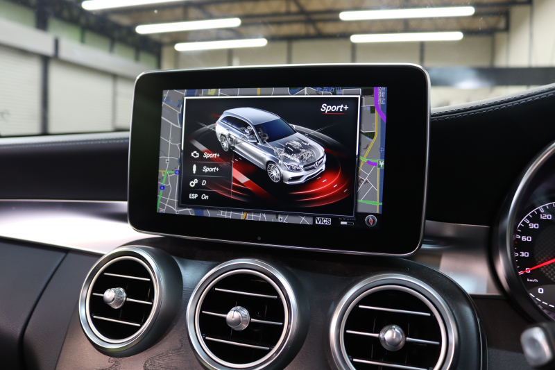 AMG Cクラス C63 ｽﾃｰｼｮﾝﾜｺﾞﾝ ﾚｰﾀﾞｰｾｰﾌﾃｨPKG　ｷｰﾚｽｺﾞｰ 黒本革 ﾊﾟﾉﾗﾏSR HDDﾅﾋﾞTV BT音楽 ﾌﾞﾙﾒｽﾀｰ ﾊﾞｯｸｶﾒﾗ PTS LEDﾗｲﾄ ﾊﾝｽﾞﾌﾘｰA AMG専用装備&ﾁｭｰﾆﾝｸﾞ ﾀﾞｲﾅﾐｯｸｾﾚｸﾄ　2年保証