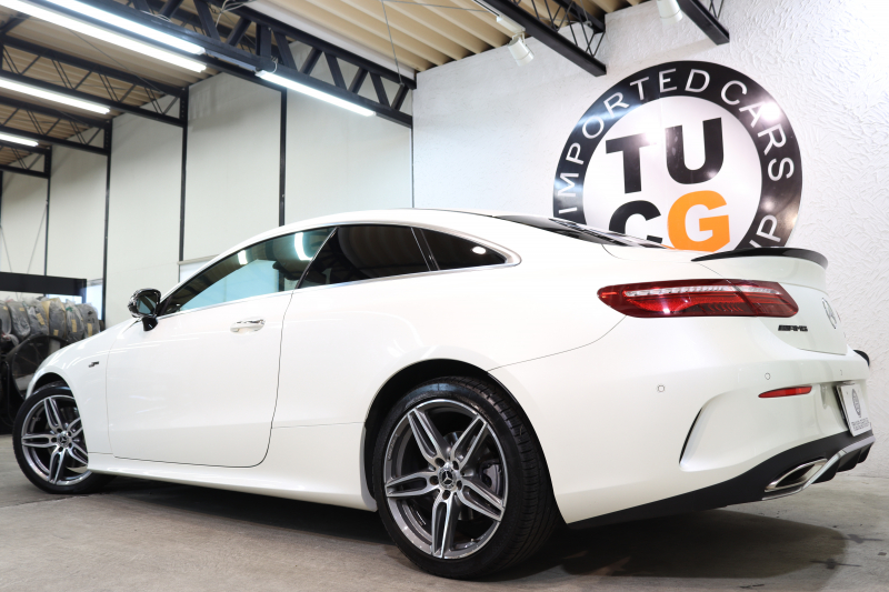 メルセデスベンツ Eクラス E300ｸｰﾍﾟ ｽﾎﾟｰﾂ ﾚｰﾀﾞｰｾｰﾌﾃｨPKG　ｷｰﾚｽｺﾞｰ 黒本革 ｼｰﾄﾋｰﾀｰ ﾍｯﾄﾞｱｯﾌﾟD HDDﾅﾋﾞTV ｽﾏﾎ連携 360ｶﾒﾗ PTS LEDﾗｲﾄ ﾊﾝｽﾞﾌﾘｰA AMGｴｱﾛ&19AW ﾊﾟﾅﾒﾘｶｰﾅｸﾞﾘﾙ ﾀﾞｲﾅﾐｯｸｾﾚｸﾄ 9AT　2年保証