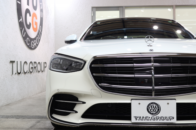 メルセデスベンツ Sクラス S500ﾛﾝｸﾞ 4MATIC AMGﾗｲﾝ&ﾚｰﾀﾞｰｾｰﾌﾃｨPKG　ISG搭載 ｷｰﾚｽｺﾞｰ 黒本革 全席Sﾋｰﾀｰ ﾍﾞﾝﾁﾚｰﾀ ﾏｯｻｰｼﾞ機能 ﾊﾟﾉﾗﾏSR ﾍｯﾄﾞｱｯﾌﾟD MBUX/ARﾅﾋﾞ TV ｽﾏﾎ連携 360ｶﾒﾗ PTS DIGITALﾗｲﾄ 自動ﾄﾗﾝｸ AMGｴｱﾛ&20AW ﾜｲﾔﾚｽ充電 ｴｱｻｽ 9AT Rｱｸｽﾙｽﾃｱ　2年保証