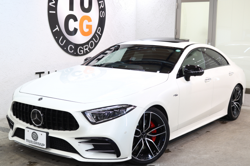 AMG CLSクラス CLS53 4MATIC+ ﾚｰﾀﾞｰｾｰﾌﾃｨPKG　ISG搭載 ｷｰﾚｽｺﾞｰ 黒本革 ﾍﾞﾝﾁﾚｰﾀｰ ｻﾝﾙｰﾌ ﾍｯﾄﾞｱｯﾌﾟD HDDﾅﾋﾞTV ｽﾏﾎ連携 ﾌﾞﾙﾒｽﾀｰ 360ｶﾒﾗ PTS LEDﾗｲﾄ 自動ﾄﾗﾝｸ ﾊﾝｽﾞﾌﾘｰA AMG専用装備&ﾁｭｰﾆﾝｸﾞ ﾀﾞｲﾅﾐｯｸS ｴｱｻｽ 9AT　2年保証