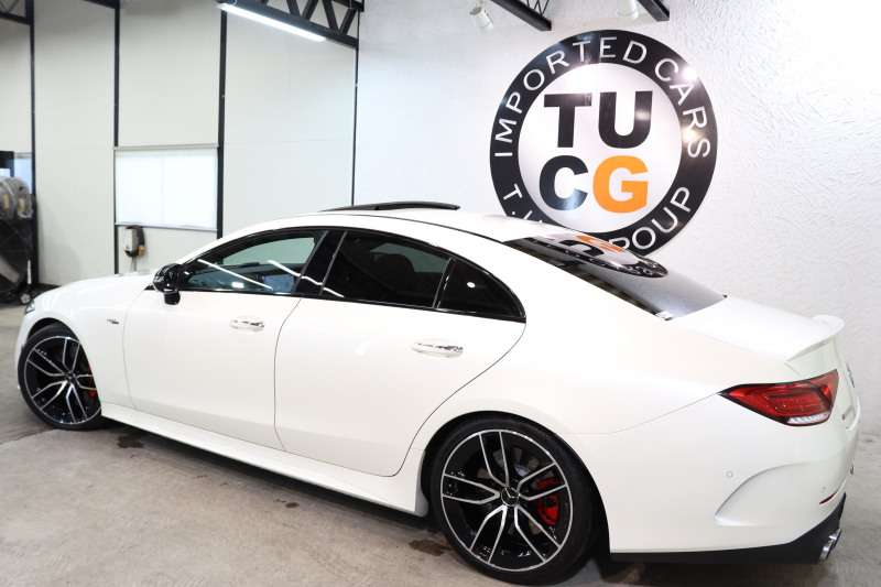 AMG CLSクラス CLS53 4MATIC+ ﾚｰﾀﾞｰｾｰﾌﾃｨPKG　ISG搭載 ｷｰﾚｽｺﾞｰ 黒本革 ﾍﾞﾝﾁﾚｰﾀｰ ｻﾝﾙｰﾌ ﾍｯﾄﾞｱｯﾌﾟD HDDﾅﾋﾞTV ｽﾏﾎ連携 ﾌﾞﾙﾒｽﾀｰ 360ｶﾒﾗ PTS LEDﾗｲﾄ 自動ﾄﾗﾝｸ ﾊﾝｽﾞﾌﾘｰA AMG専用装備&ﾁｭｰﾆﾝｸﾞ ﾀﾞｲﾅﾐｯｸS ｴｱｻｽ 9AT　2年保証