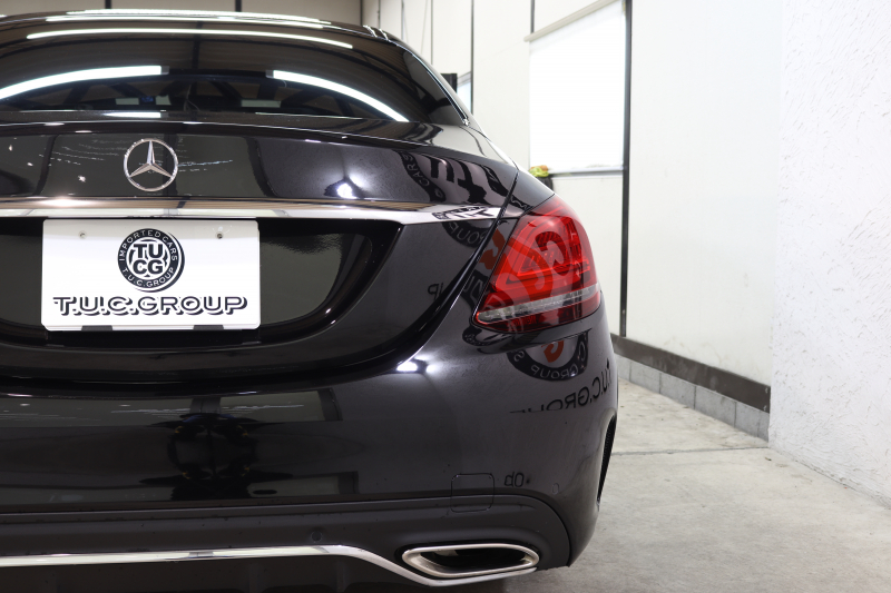 メルセデスベンツ Cクラス C200 AVG AMGﾗｲﾝ ﾚｰﾀﾞｰｾｰﾌﾃｨPKG　BSG搭載 後期 MEｺﾈｸﾄ ｷｰﾚｽｺﾞｰ 黒革 HDDﾅﾋﾞTV ｽﾏﾎ連携 ﾊﾞｯｸｶﾒﾗ PTS LEDﾗｲﾄ AMGｴｱﾛ&18AW ﾀﾞｲﾅﾐｯｸS ｴｱｻｽ 9AT　2年保証