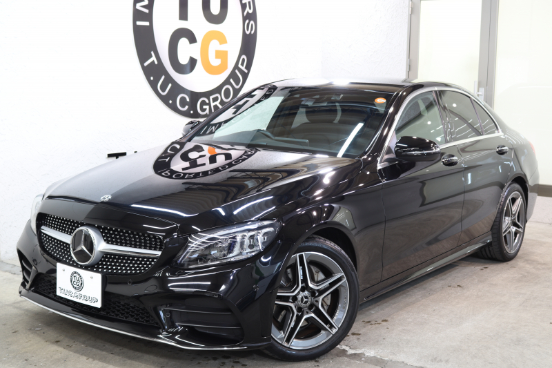 メルセデスベンツ Cクラス C200 AVG AMGﾗｲﾝ ﾚｰﾀﾞｰｾｰﾌﾃｨPKG　BSG搭載 後期 MEｺﾈｸﾄ ｷｰﾚｽｺﾞｰ 黒革 HDDﾅﾋﾞTV ｽﾏﾎ連携 ﾊﾞｯｸｶﾒﾗ PTS LEDﾗｲﾄ AMGｴｱﾛ&18AW ﾀﾞｲﾅﾐｯｸS ｴｱｻｽ 9AT　2年保証