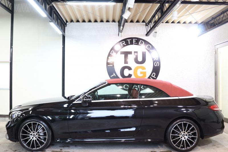 メルセデスベンツ Cクラス C180ｶﾌﾞﾘｵﾚ ｽﾎﾟｰﾂ ﾚｻﾞｰｴｸｽｸﾙｰｼﾌﾞ&ﾚｰﾀﾞｰｾｰﾌﾃｨPKG　後期 1ｵｰﾅｰ ｷｰﾚｽｺﾞｰ 赤本革 ｴｱｽｶｰﾌ ﾍｯﾄﾞｱｯﾌﾟD HDDﾅﾋﾞTV ｽﾏﾎ連携 ﾊﾞｯｸｶﾒﾗ PTS LEDﾗｲﾄ 赤幌 ﾀﾞｲﾅﾐｯｸS ｴｱｻｽ 9AT　2年保証