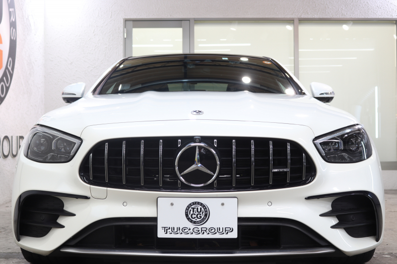AMG Eクラス E53 4MATIC+ ｴｸｽｸﾙｰｼﾌﾞ&ﾚｰﾀﾞｰｾｰﾌﾃｨPKG　ISG搭載 後期 1ｵｰﾅｰ ｷｰﾚｽｺﾞｰ 黒本革 ﾍﾞﾝﾁﾚｰﾀｰ ﾊﾟﾉﾗﾏSR ﾍｯﾄﾞｱｯﾌﾟD MBUXﾅﾋﾞTV&ARﾅﾋﾞTV ｽﾏﾎ連携 ﾌﾞﾙﾒｽﾀｰ 360ｶﾒﾗ PTS LEDﾗｲﾄ ﾊﾝｽﾞﾌﾘｰA AMG専用装備&ﾁｭｰﾆﾝｸﾞ ﾜｲﾔﾚｽ充電 9AT　2年保証