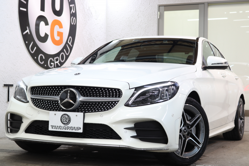 メルセデスベンツ Cクラス C200 AVG AMGﾗｲﾝ ﾚｻﾞｰｴｸｽｸﾙｰｼﾌﾞ&ﾚｰﾀﾞｰｾｰﾌﾃｨPKG　BSG搭載 後期 ｷｰﾚｽｺﾞｰ 黒本革 ﾍｯﾄﾞｱｯﾌﾟD HDDﾅﾋﾞTV ｽﾏﾎ連携 ﾌﾞﾙﾒｽﾀｰ ﾊﾞｯｸｶﾒﾗ PTS LEDﾗｲﾄ ﾊﾝｽﾞﾌﾘｰA AMGｴｱﾛ&18AW ｴｱｻｽ 9AT　2年保証