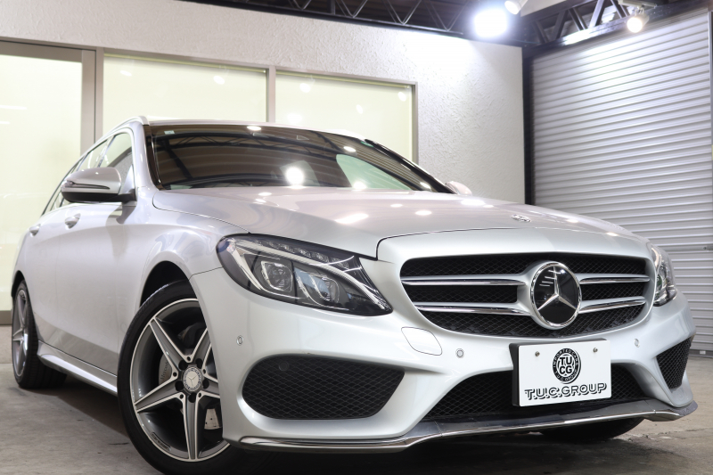 メルセデスベンツ Cクラス C200ｽﾃｰｼｮﾝﾜｺﾞﾝ ｽﾎﾟｰﾂ ﾚｰﾀﾞｰｾｰﾌﾃｨPKG　中期 1ｵｰﾅｰ 黒革 純正ﾅﾋﾞTV BT音楽 ﾊﾞｯｸｶﾒﾗ PTS LEDﾗｲﾄ 自動Rｹﾞｰﾄ AMGｴｱﾛ&18AW ﾀﾞｲﾅﾐｯｸｾﾚｸﾄ ｴｱｻｽ 9AT　2年保証