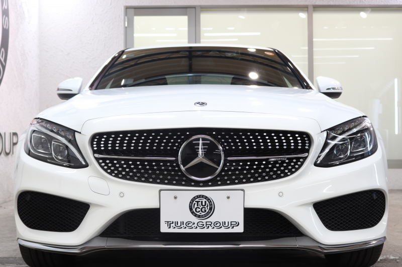 メルセデスベンツ Cクラス C200 AVG AMGﾗｲﾝ ﾚｰﾀﾞｰｾｰﾌﾃｨPKG　中期 C43仕様 ｷｰﾚｽｺﾞｰ 黒革 HDDﾅﾋﾞTV BT音楽 ﾊﾞｯｸｶﾒﾗ PTS DSRC LEDﾍｯﾄﾞﾗｲﾄ AMGｴｱﾛ&18AW C43ｸﾞﾘﾙ ﾄﾗﾝｸｽﾎﾟｲﾗ- ｴｸﾞｿﾞｰｽﾄｴﾝﾄﾞ ﾀﾞｲﾅﾐｯｸS ｴｱｻｽ 9AT　2年保証