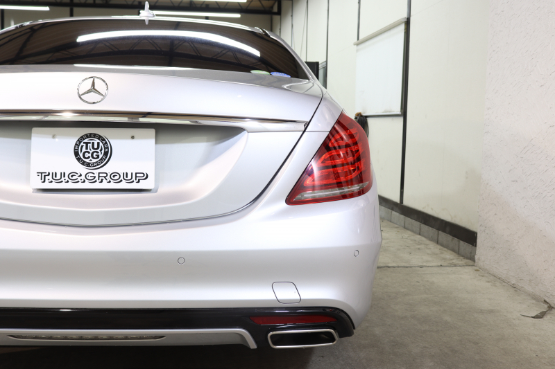 メルセデスベンツ Sクラス S550ﾛﾝｸﾞ AMGｽﾎﾟｰﾂ&ﾚｰﾀﾞｰｾｰﾌﾃｨPKG　中期 ｷｰﾚｽｺﾞｰ 黒本革 ﾍﾞﾝﾁﾚｰﾀｰ ﾊﾟﾉﾗﾏSR ﾍｯﾄﾞｱｯﾌﾟD HDDﾅﾋﾞTV BT音楽 ﾌﾞﾙﾒｽﾀｰ 360ｶﾒﾗ PTS LEDﾗｲﾄ ﾊﾝｽﾞﾌﾘｰA AMGｴｱﾛ&19AW ｴｱｻｽ ｸﾛｰｼﾞﾝｸﾞSP 7AT　2年保証
