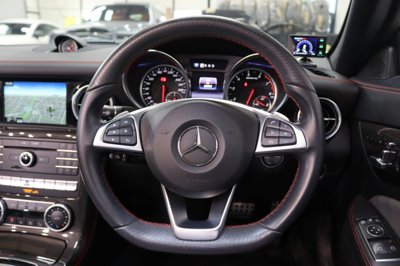 AMG SLC SLC43 ﾚｯﾄﾞｱｰﾄｴﾃﾞｨｼｮﾝ ﾚｰﾀﾞｰｾｰﾌﾃｨPKG　特別仕様車 1ｵｰﾅｰ ｷｰﾚｽｺﾞｰ 黒/銀本革 ｴｱｽｶｰﾌ ﾏｼﾞｯｸｽｶｲR HDDﾅﾋﾞTV&ｷｬﾝｾﾗｰ ｽﾏﾎ連携 harman/kardon ﾊﾞｯｸｶﾒﾗ PTS LEDﾗｲﾄ ﾚｯﾄﾞｱｸｾﾝﾄﾊﾟｰﾂ AMG専用装備&ﾁｭｰﾆﾝｸﾞ 9AT　2年保証
