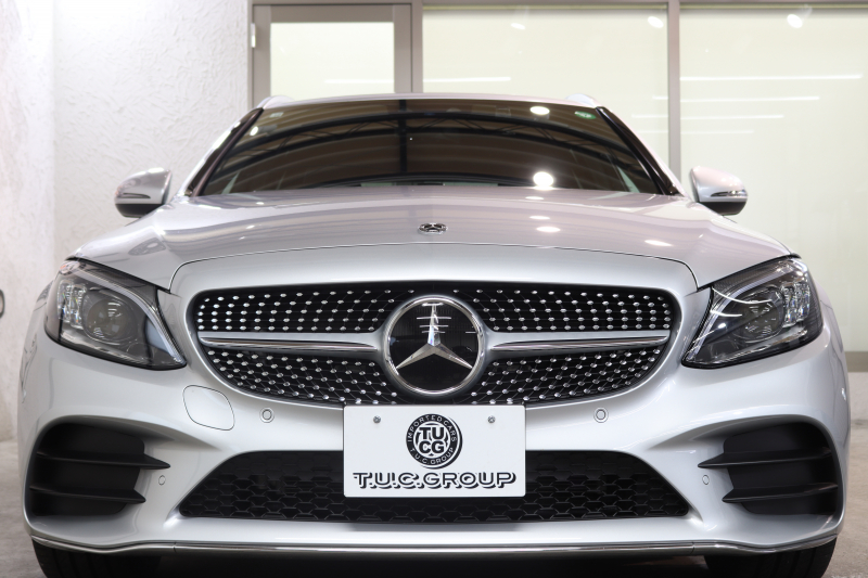 メルセデスベンツ Cクラス C200ｽﾃｰｼｮﾝﾜｺﾞﾝ AVG AMGﾗｲﾝ ﾚｰﾀﾞｰｾｰﾌﾃｨPKG　BSG搭載 後期 ｷｰﾚｽｺﾞｰ 黒革 HDDﾅﾋﾞTV ｽﾏﾎ連携 ﾊﾞｯｸｶﾒﾗ PTS LEDﾗｲﾄ 自動Rｹﾞｰﾄ AMGｴｱﾛ&18AW ﾀﾞｲﾅﾐｯｸS ｴｱｻｽ 9AT　2年保証